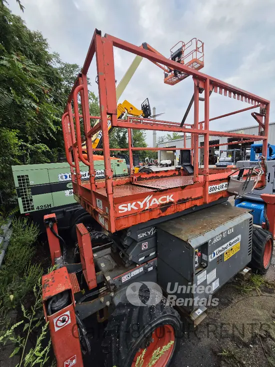 2018 Skyjack SJ6832RT Rough Terrain Scissor Lift