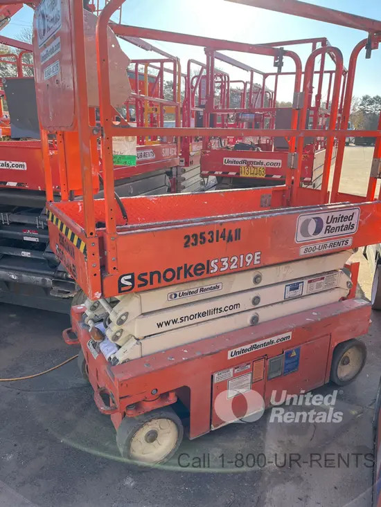 2019 Snorkel S3219E Scissor Lift