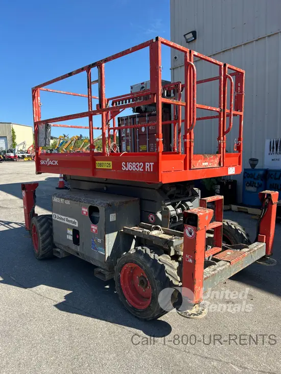 2018 Skyjack SJ6832RT Rough Terrain Scissor Lift