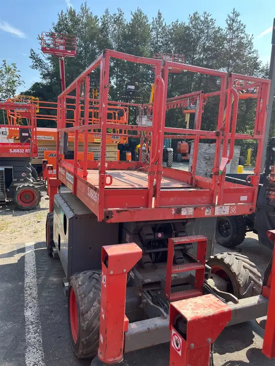 2019 Skyjack SJ6826RT Rough Terrain Scissor Lift