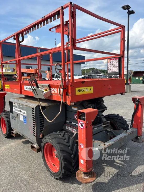 2018 Skyjack SJ6826RT Rough Terrain Scissor Lift