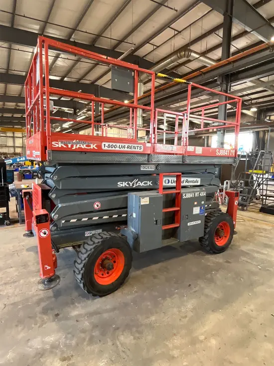 2017 Skyjack SJ8841RT Rough Terrain Scissor Lift