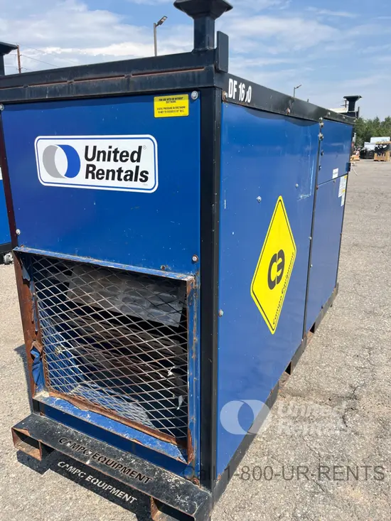 2021 Campo Equipment DF1600RE3D Heater