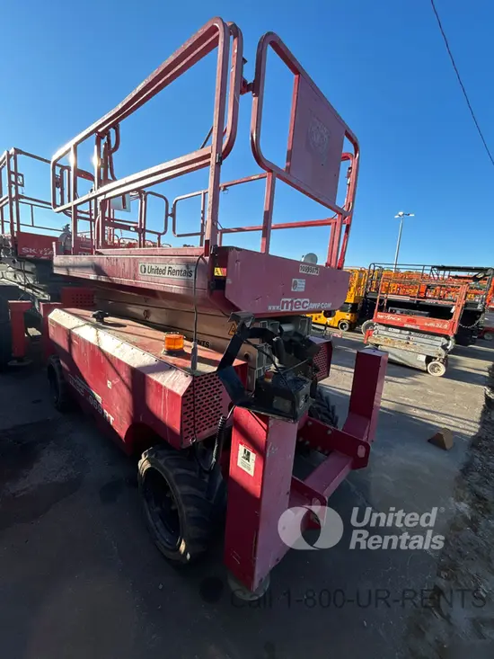 2019 MEC 4069RT Rough Terrain Scissor Lift