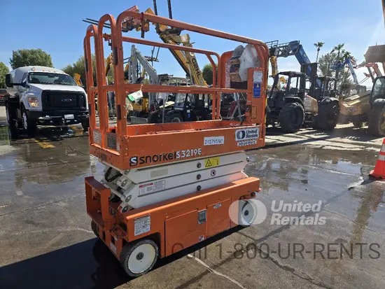 2019 Snorkel S3219E Scissor Lift