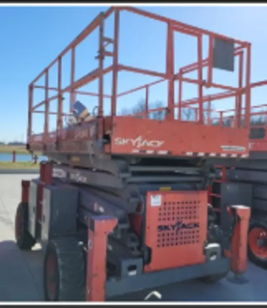 2018 Skyjack SJ8841RT Rough Terrain Scissor Lift