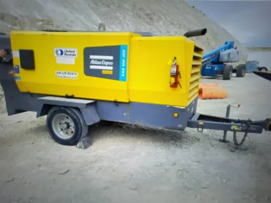 2018 Atlas Copco XAS900 JD8 T4F Air Compressor