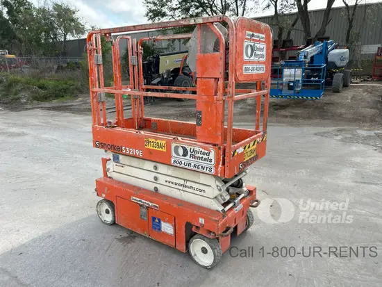 2021 Snorkel S3219E Scissor Lift