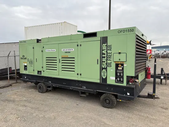 2018 Sullair OFD1550 Air Compressor