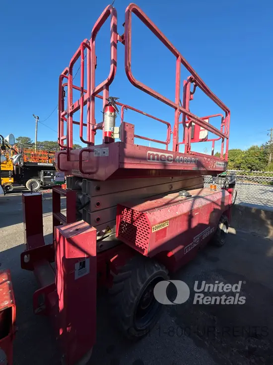 2019 MEC 4069RT Rough Terrain Scissor Lift