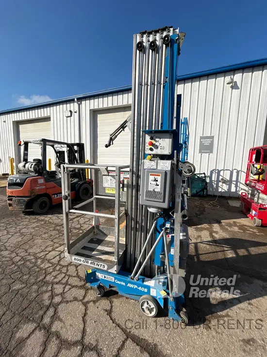 2018 Genie AWP-40SDC Pusharound Lift