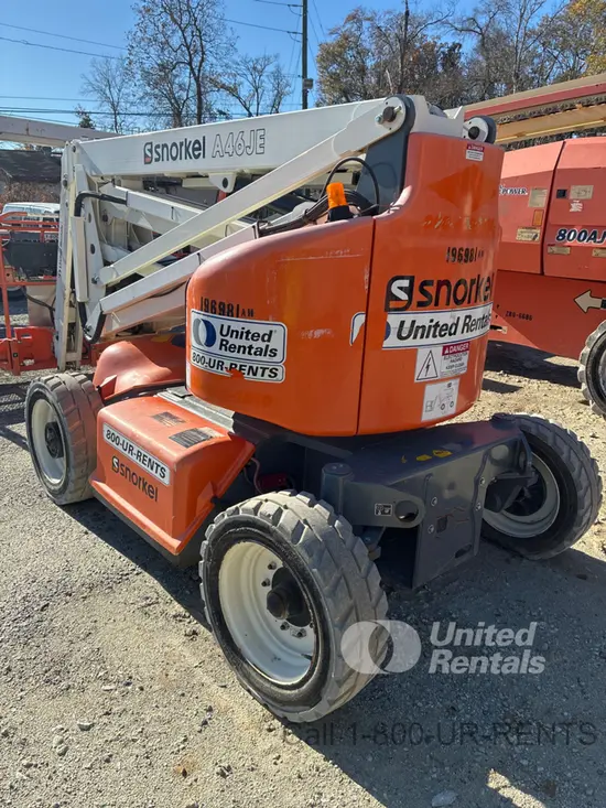 2017 Snorkel A46JE Articulating Boom Lift