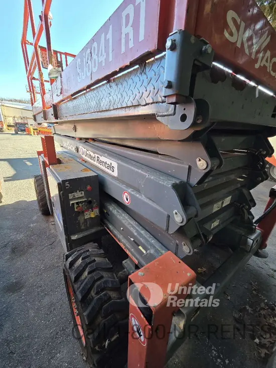 2016 Skyjack SJ8841RT Rough Terrain Scissor Lift