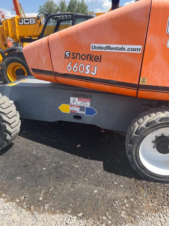 2019 Snorkel 660SJ Boom Lift