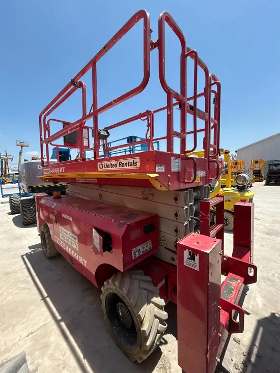 2019 MEC 4069RT Rough Terrain Scissor Lift