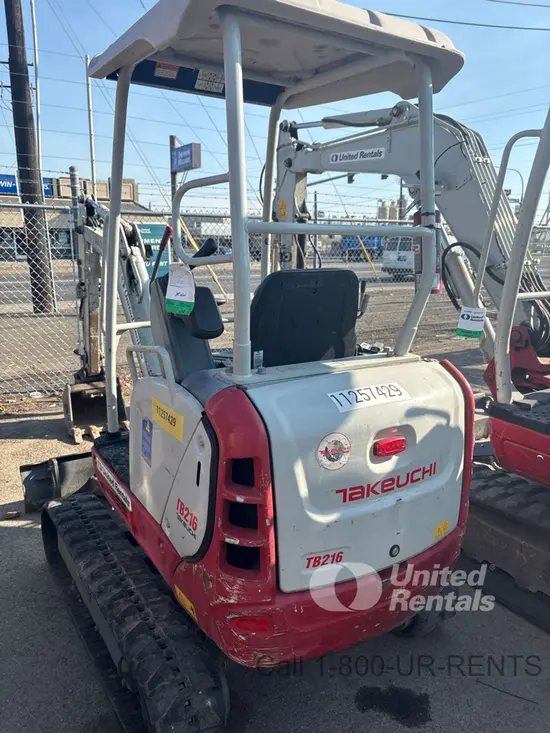 2021 Takeuchi TB216 Mini Excavator