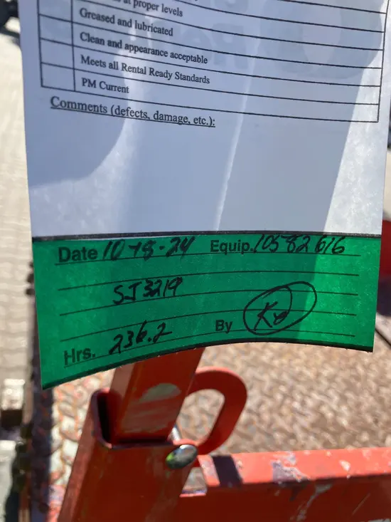2017 Skyjack SJIII3219 Scissor Lift