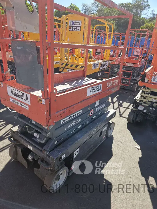2017 Skyjack SJ8841RT Rough Terrain Scissor Lift