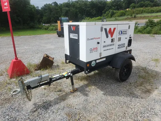 2022 Wacker Neuson G25 T4F Diesel Generator