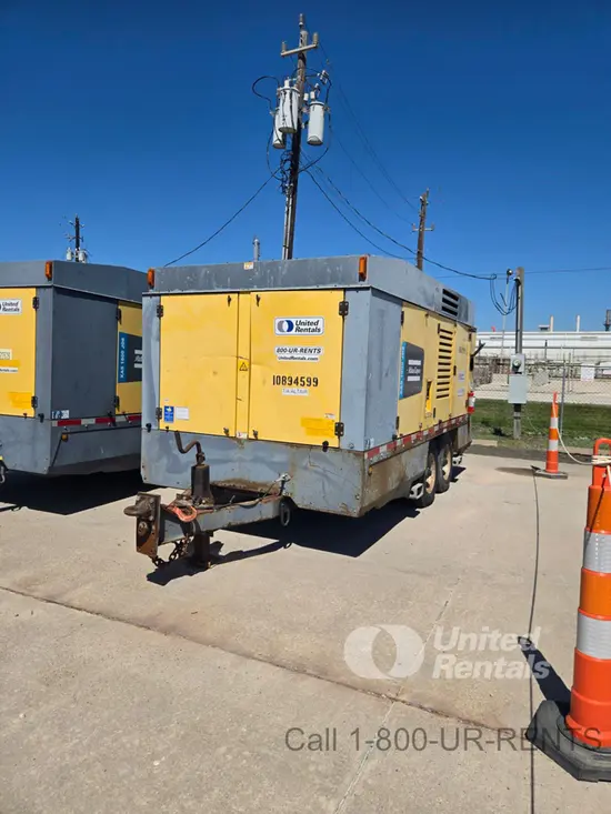 2019 Atlas Copco XAS1800 JD7 T4F Air Compressor