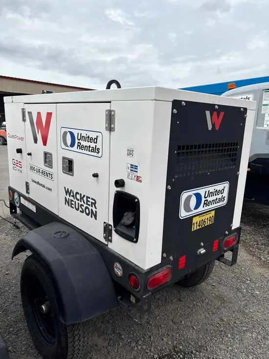 2022 Wacker Neuson G25 T4F Diesel Generator