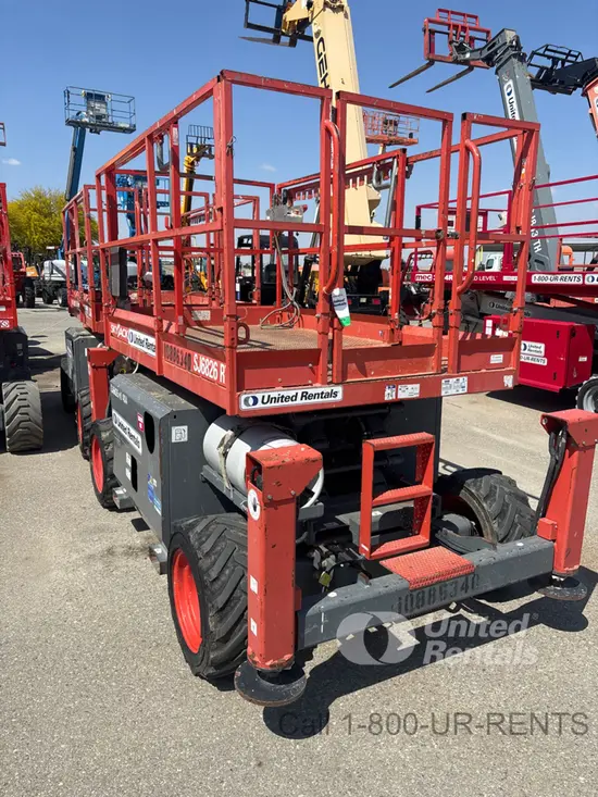 2019 Skyjack SJ6826RT Rough Terrain Scissor Lift