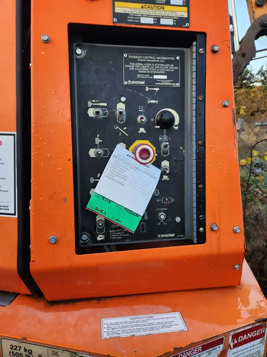 2016 Snorkel TB86J Boom Lift