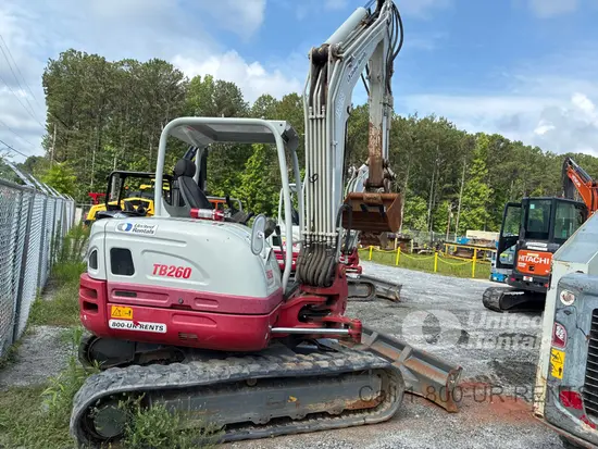 2021 Takeuchi TB260 Mini Excavator