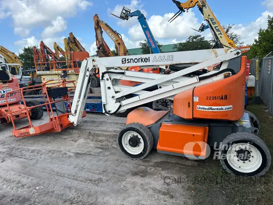 2019 Snorkel A46JE Articulating Boom Lift