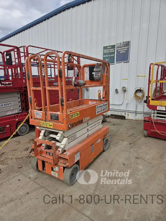 2018 Snorkel S3219E Scissor Lift