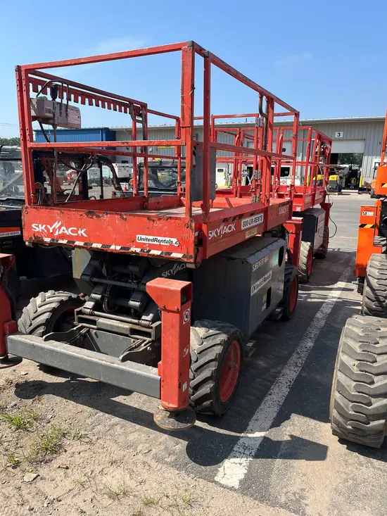 2019 Skyjack SJ6826RT Rough Terrain Scissor Lift