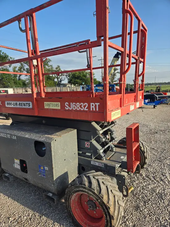 2019 Skyjack SJ6832RT Rough Terrain Scissor Lift