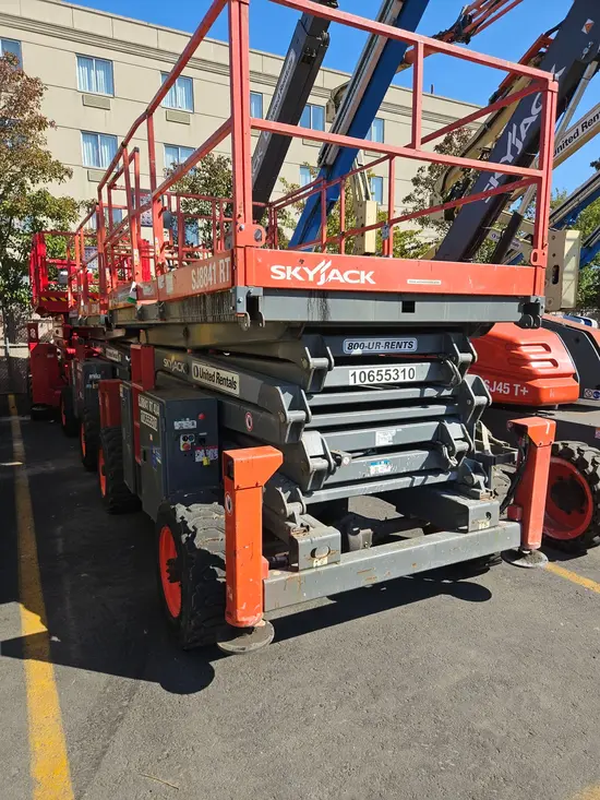 2017 Skyjack SJ8841RT Rough Terrain Scissor Lift