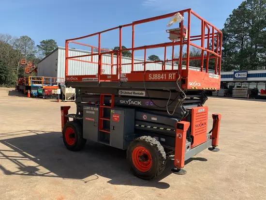 2016 Skyjack SJ8841RT Rough Terrain Scissor Lift