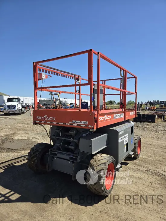 2019 Skyjack SJ6826RT Rough Terrain Scissor Lift
