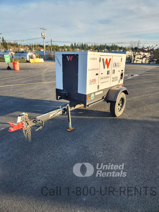 2022 Wacker Neuson G25 T4F Diesel Generator