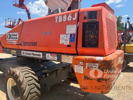 2019 Snorkel TB86J Boom Lift