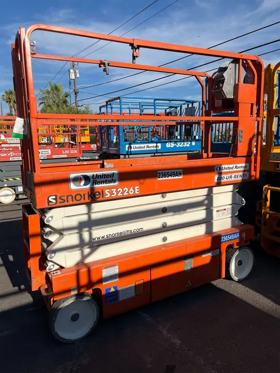 2019 Snorkel S3226E Scissor Lift