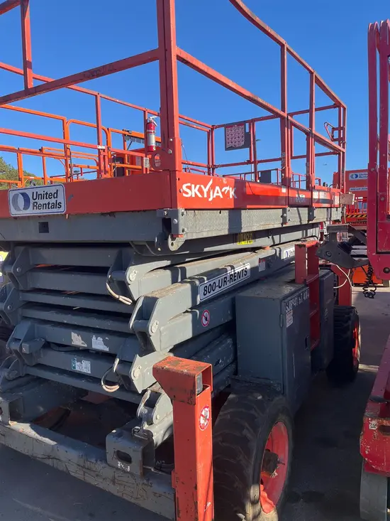 2018 Skyjack SJ8841RT Rough Terrain Scissor Lift