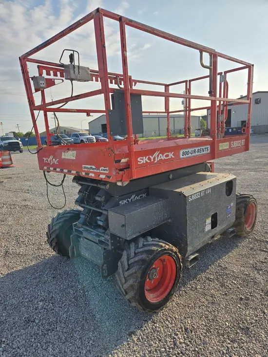 2019 Skyjack SJ6832RT Rough Terrain Scissor Lift