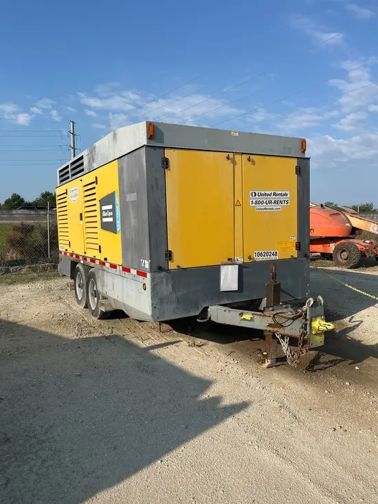 2017 Atlas Copco XAS1800 JD7 T4F Air Compressor