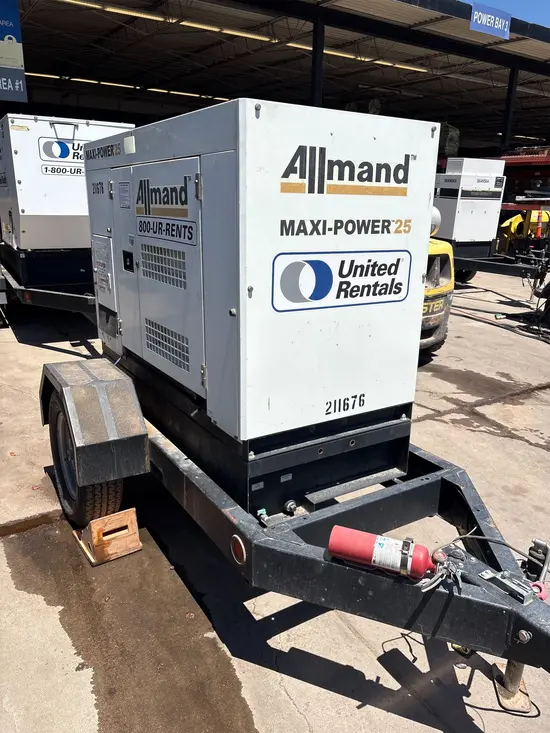 2018 Allmand MP25 Diesel Generator