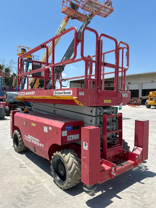 2019 MEC 4069RT Rough Terrain Scissor Lift