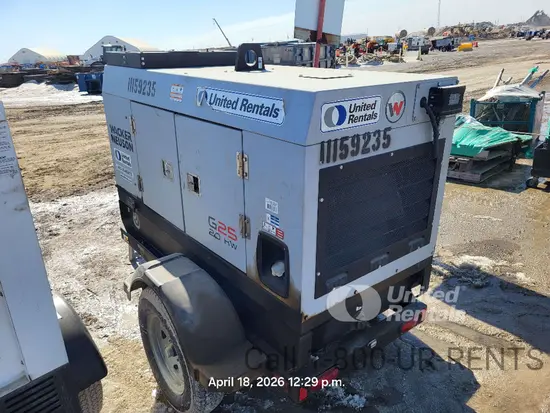 2021 Wacker Neuson G25 T4F Diesel Generator