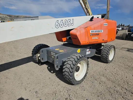 2019 Snorkel 660SJ Boom Lift