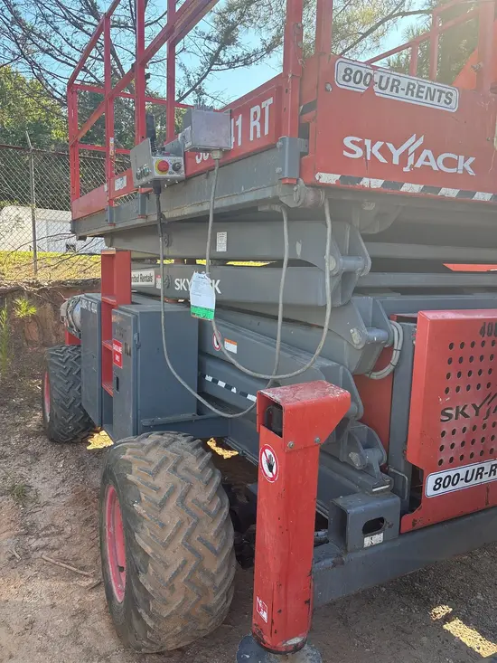2017 Skyjack SJ8841RT Rough Terrain Scissor Lift