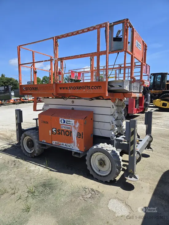2019 Snorkel S3370RT Rough Terrain Scissor Lift