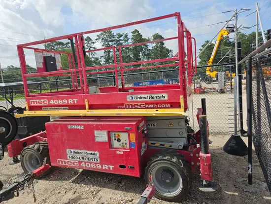 2017 MEC 4069RT Rough Terrain Scissor Lift