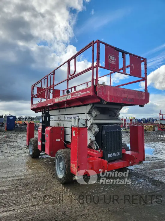 2016 MEC 6092RT Rough Terrain Scissor Lift