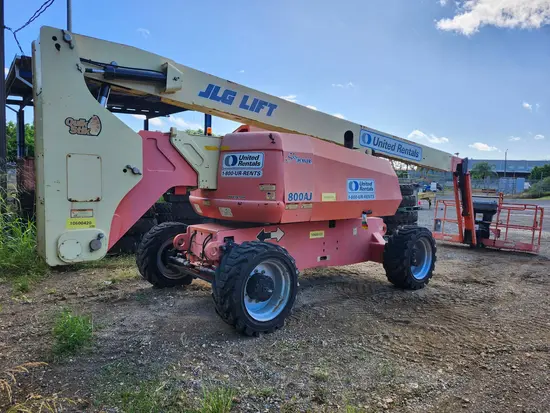 2017 JLG 800AJ Articulating Boom Lift